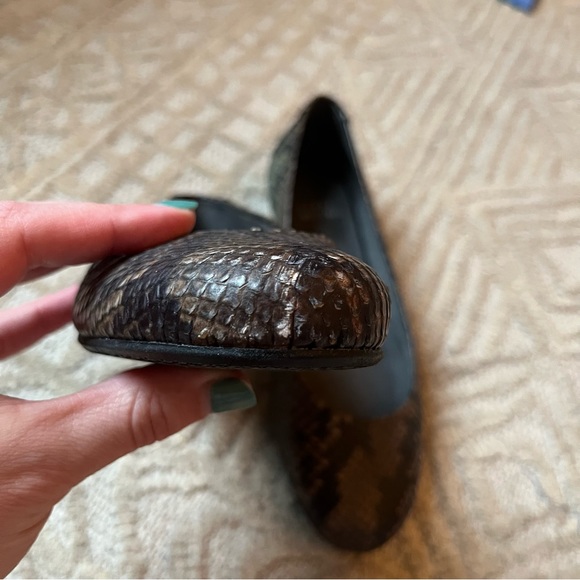Stuart Weitzman Snakeskin Flats - Picture 7 of 11